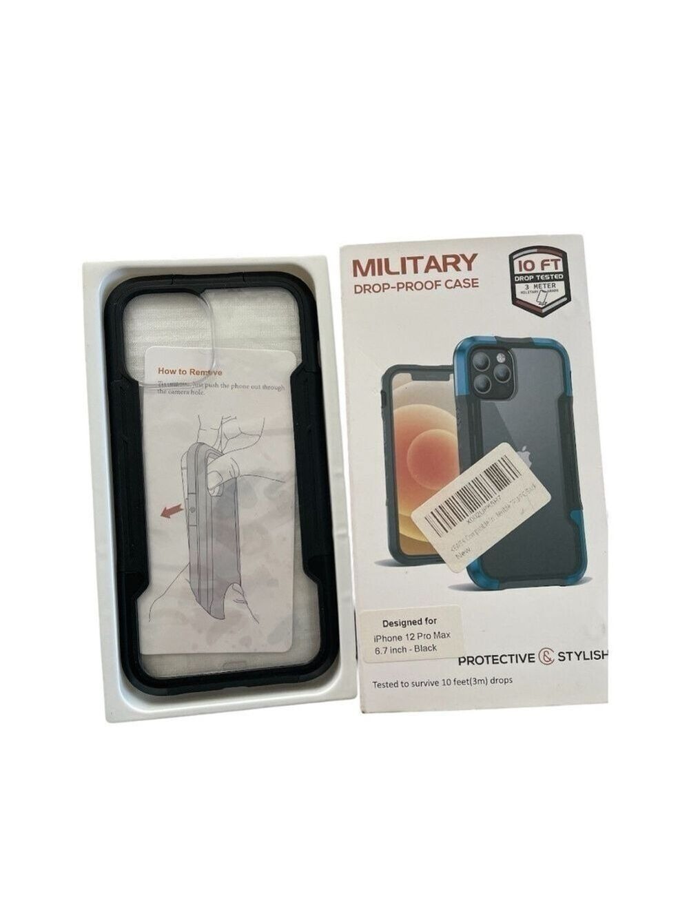 Black iPhone 12 Pro Max Case